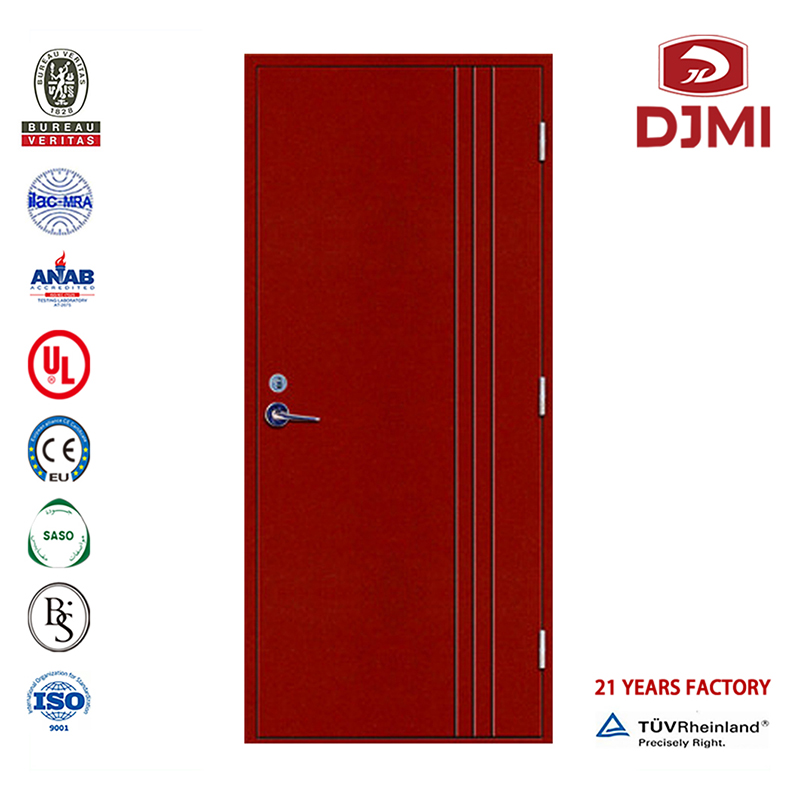 Nya inställningar Ul Fm Certifierad 2 timmar Resistent Dörrar Nepal Steel Door Chinese Factory Stainless Rated Doors Steel Fire Door With Panic Push Bar High Quality Doilble With Oem Service Fire Rated Steel Door