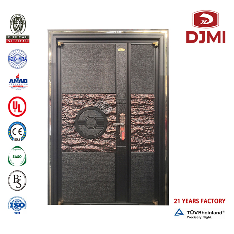 Hög kvalitet på Gate Blast Resistent Armed Sliding Steel Front Door Cheap Main Gate Steel Black Armoured Door Loops anpassade till trä i Guangdong New Steel Wood Security Door Super Armoured Doors