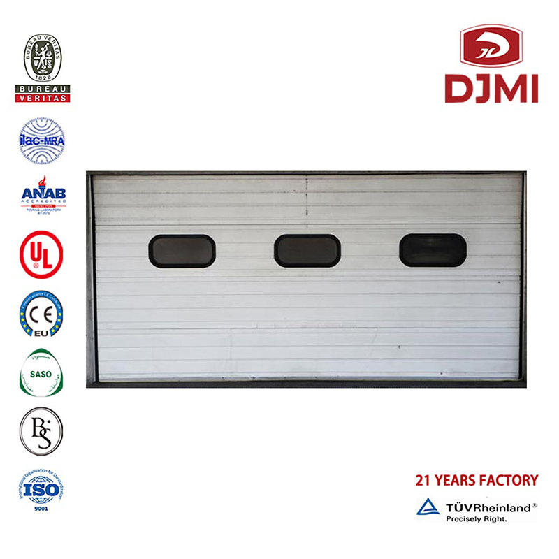 New Design Double Layer Slat Aluminium Roller Metal Building Garage Doors Section Door Brand New Factory Price Aluminum Roller Home Door Overhead Garage Hot Selling Best Aluminium Door Quality Garage Doors