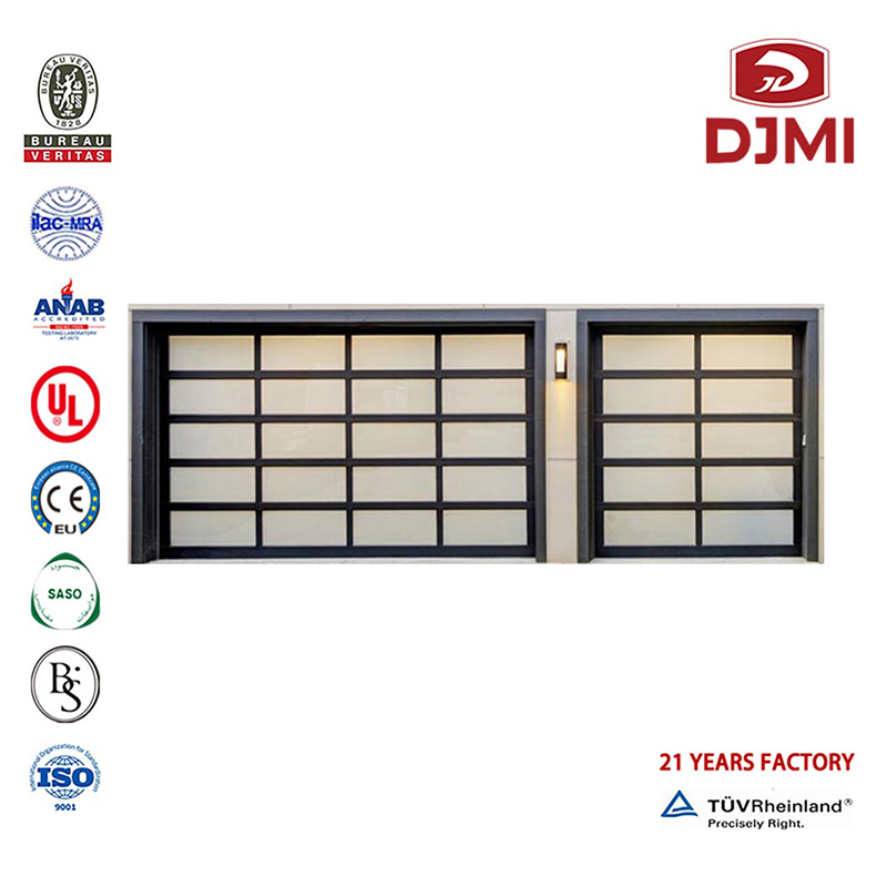 Professionellt Electric Aluminum Roller Double Door Bostadshus Garage Doors New Design Double Layer Slat Aluminium Roller Metal Building Garage Doors Section Door Brand New Factory Price Aluminium Roller Home Door Overhead Garage