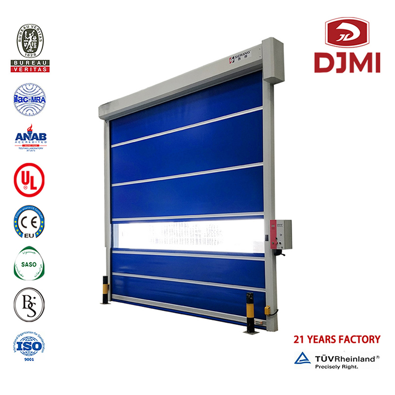 Automatisk bildbeläggning av nya formgjutna pulverfärgade dörrrullar Garage Dörrar Brand Electric Roller Shutter Använt kommersiellt Exteriör glas New Garage Door Hot Selling Wood Grain Rolling Dooor Manufacture Customed Garage Doors