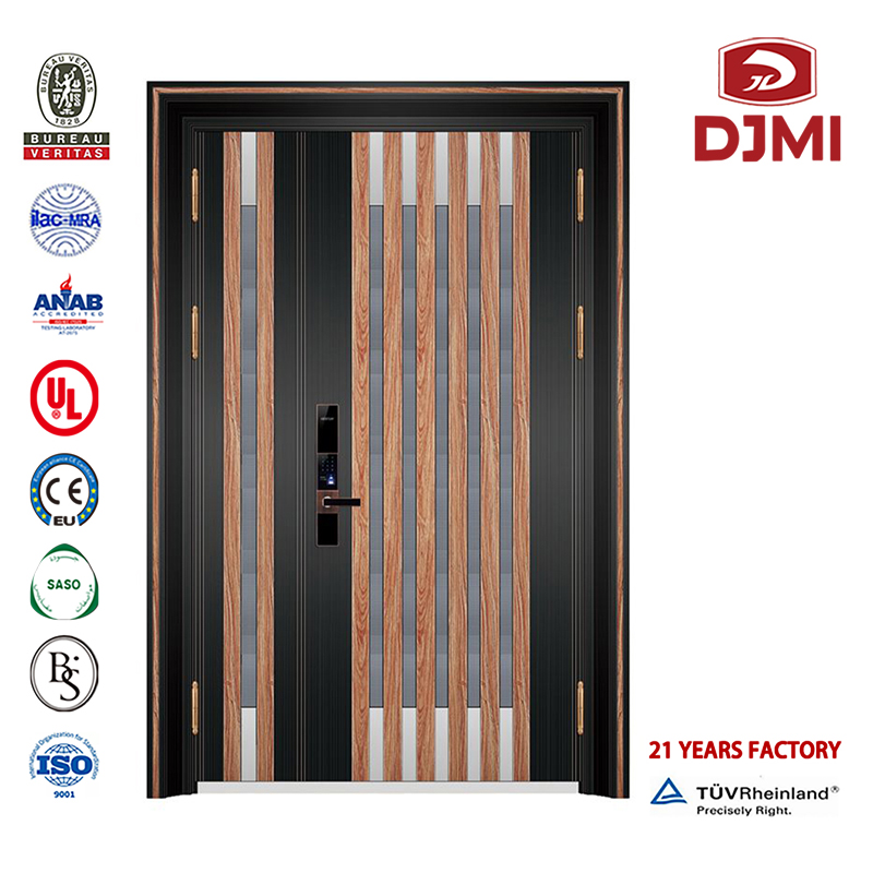 Gate Israel Security Apartment Armoured Door Egerad Double Swing Wood Anti-Theft China Made Security Armed Doors Mosaic Design Steel Woods Woods Armed Door New Armed Wood Exterior Security Armed Steel Enter Door