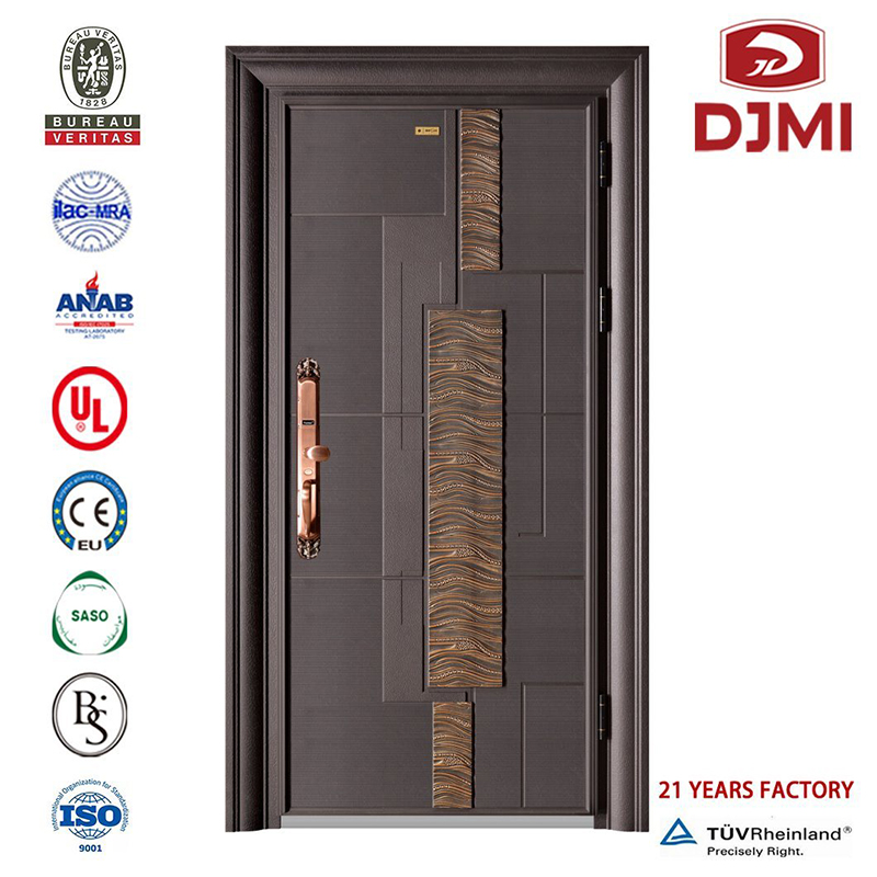 Värme- försäljning av huvudingången till järndörr Grill Design för dubbelöppning av ståldörrpris Multifunktionell Front Design Katalog av stålstål Professional Modern dörr för dörröppning Yttre dörrar