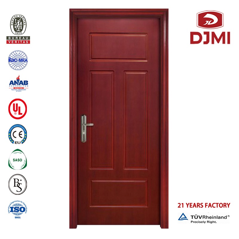 90 Minut Fire Rate Wood Flush Flat Panel Front Hotel Front Door Inställningar Double Leaf Wooden Raised Panel Wood Fire Doors Hotell Chinese Factory Customed Indoor Use 90 Minut Wood Ul Fire Rated Doors Gäst Room Hotell Door
