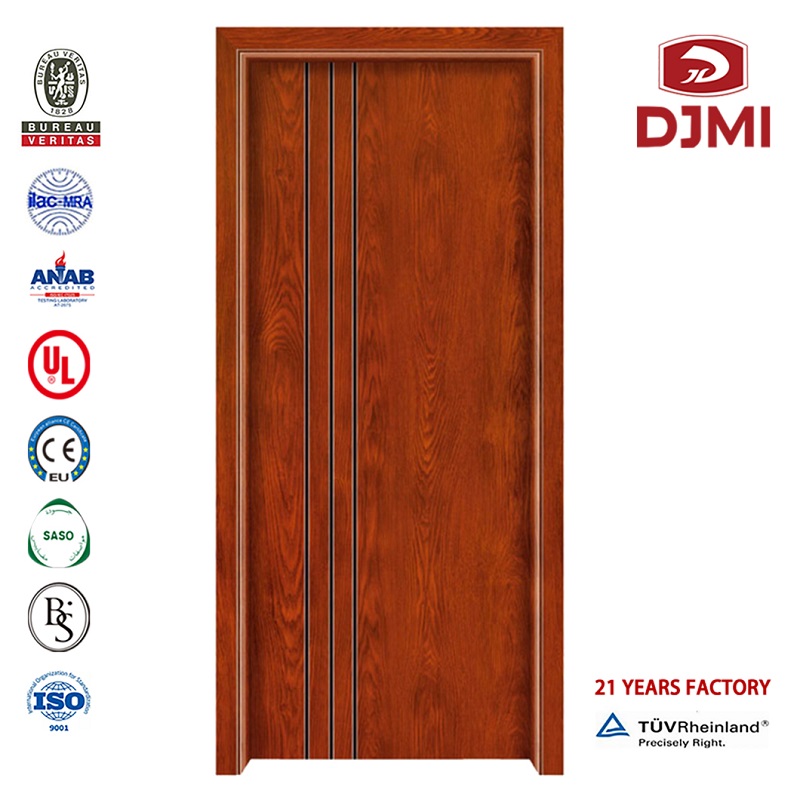 Chinese Factory Wood Doors Fd30 Fire Wood Door High Quality 1.5 Hours Rated Composite Fire Doors Modern Wood Designs Billing Pre Hung Doors Designs i Shanghai Extern Fire Door With Vision Panel