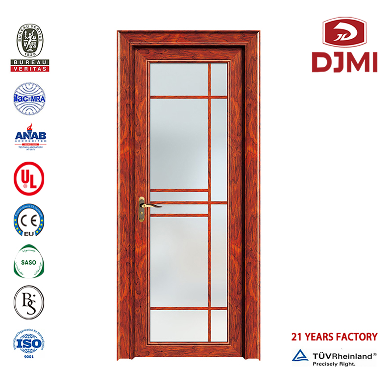 Hot Selling Modern Designs Wood Plastic Composite Wpc Door Leaf Customize Classic Pvc Wpc Door Frame Multifunktionell interiör Massiva trädörrar Spoldörr Wpc Classic